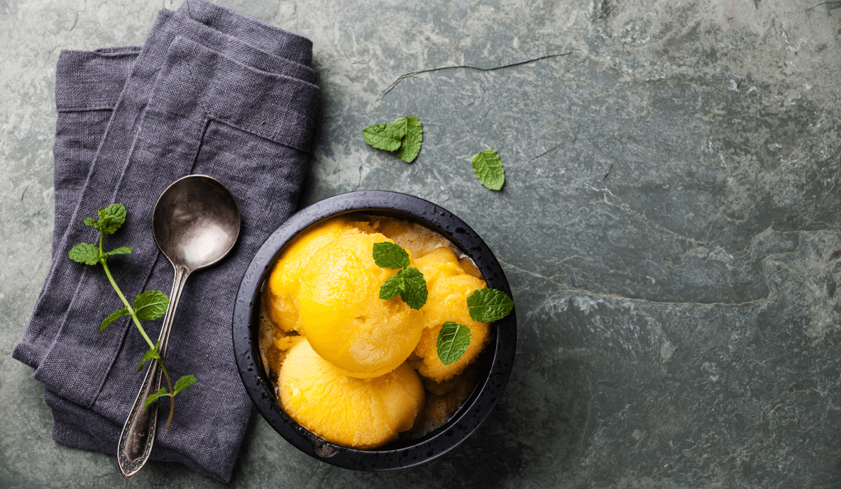 przepis na sorbet mango