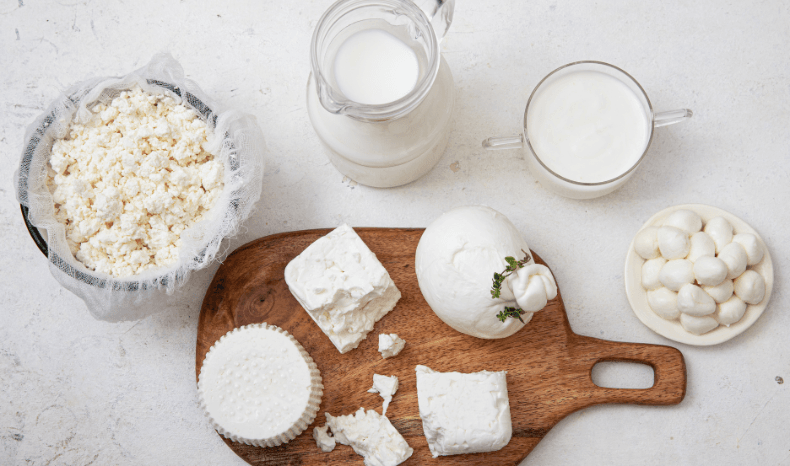 Mleko a laktoza - produkty mleczne